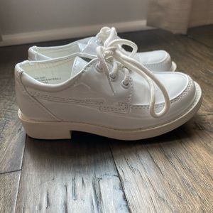 Toddler boy Faux patent leather penny loafer